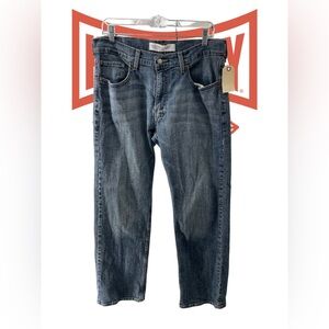 Signature Dark Blue Straight Jeans